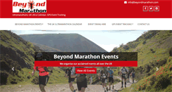 Desktop Screenshot of beyondmarathon.com